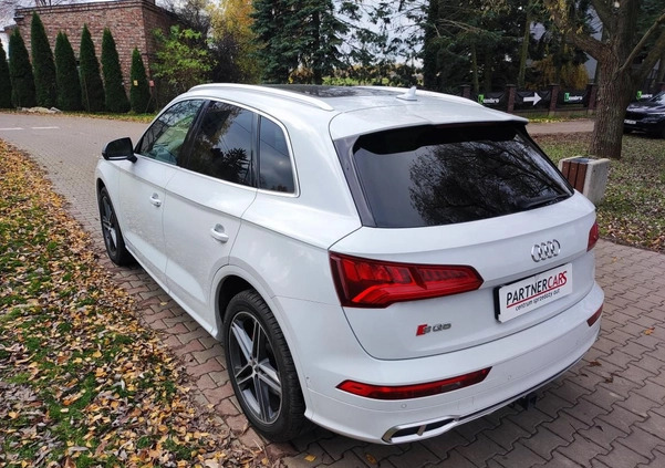 Audi SQ5 cena 176000 przebieg: 80500, rok produkcji 2019 z Strzegom małe 466